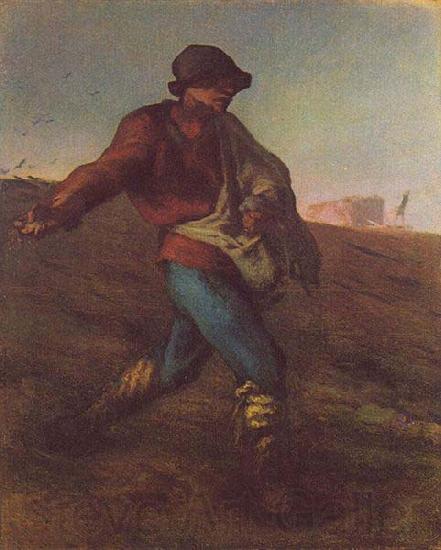 jean-francois millet The Sower Norge oil painting art